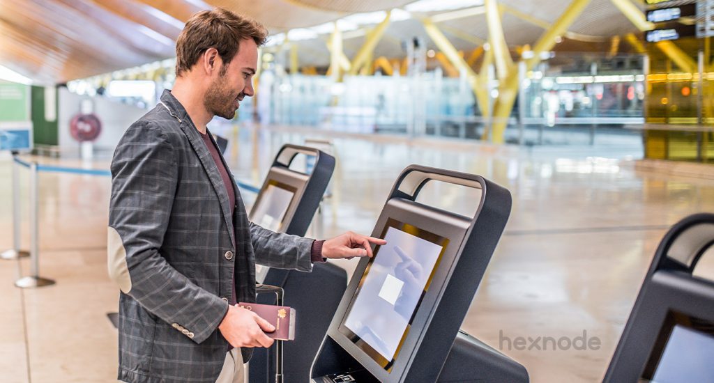 What is a Self-service kiosk?